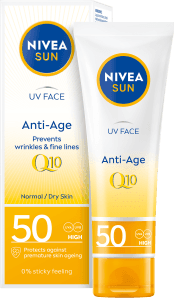 Solkräm ansikte UV Face Anti Age Q10 Cream SPF50