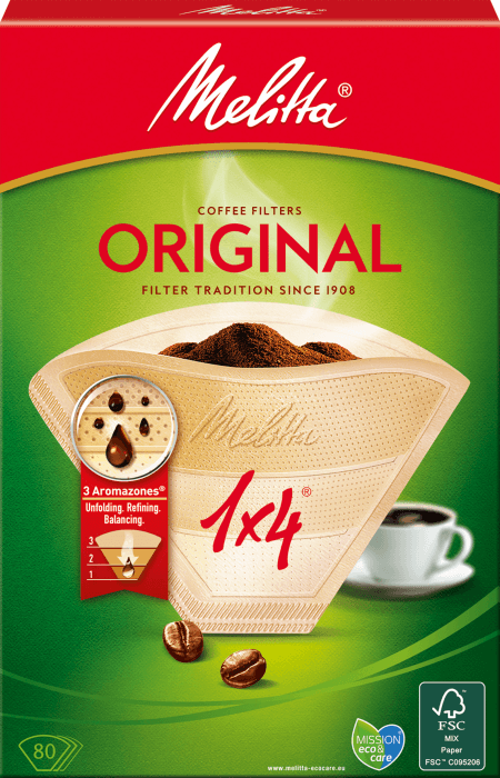 Kaffefilter Bruna 1 x 4