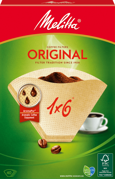 Kaffefilter 1 x 6 Miljömärkt