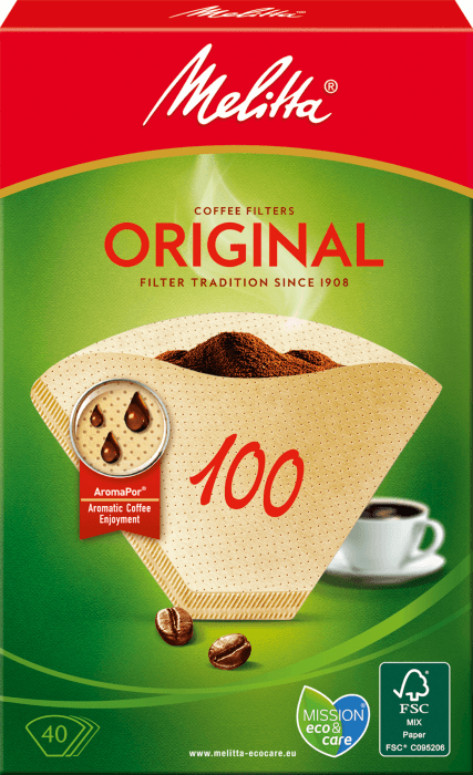 Kaffefilter 100 Vit