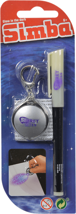 Penna Osynligt Bläck & UV-lampa