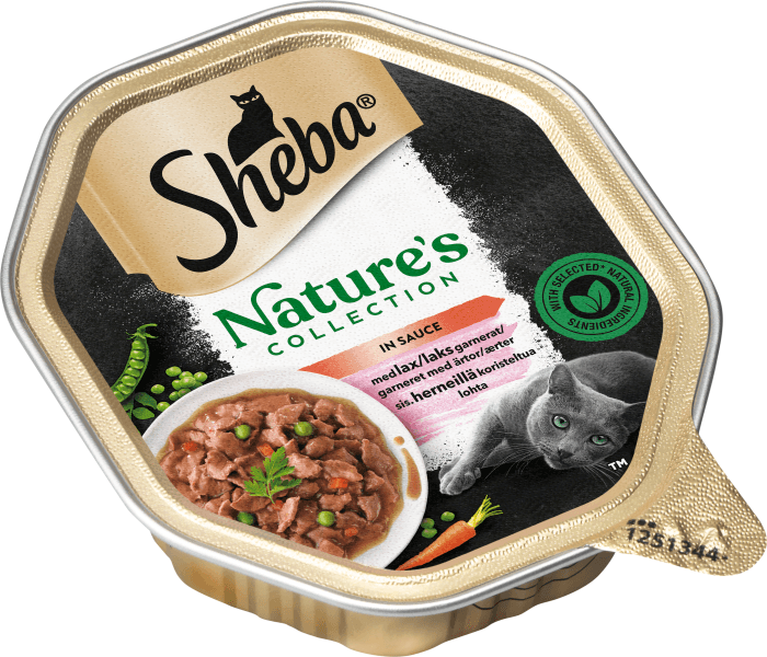 Kattmat Lax i Sås