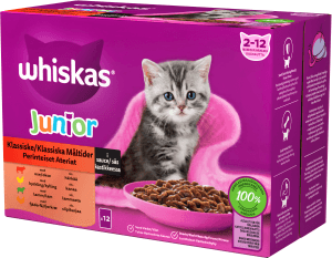 Kattmat Junior Classic Sås 12x85g