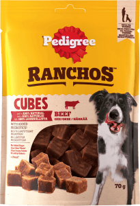 Hundgodis Cubes Beef