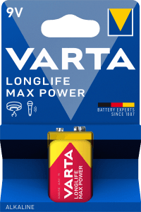 Batteri Longlife Max Power 9V