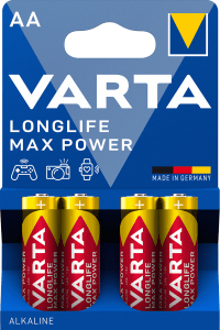 Batteri Longlife Max Power AA 4-pack
