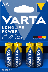 Alkaliskt Batteri AA/LR6 Longlife Power