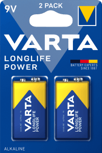 Batteri Longlife Power 9V 2-pack