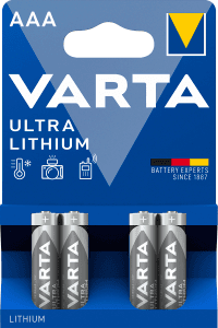 Batteri Ultra Lithium AAA 4-pack