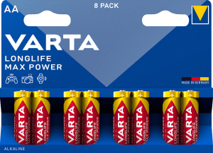 Batteri Longlife Max Power AA 8-pack