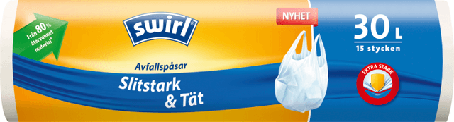 Avfallspåsar med Handtag