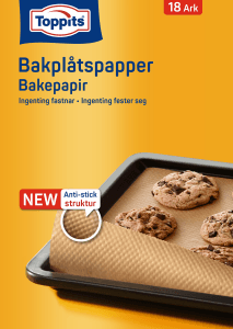 Bakplåtspapper
