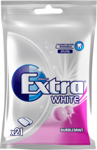 Tuggummi Bubble Mint White