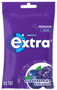 Tuggummi Superberries