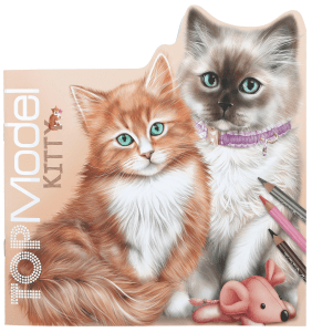 Top Model Målarbok KITTY