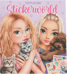 Stickersbok Kitty and doggy