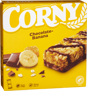 Müslibars Choklad & Banan 6-p