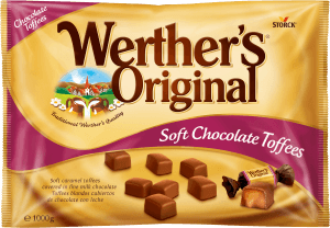 Gräddkola med choklad