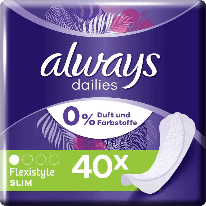 Trosskydd Discreet dailies Flexistyle Slim