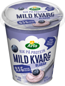 Mild Kvarg Blåbär Utan Tillsatt Socker 0,2%
