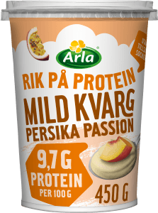 Mild Kvarg Persika & Passion Utan Tillsatt Socker 0,2%
