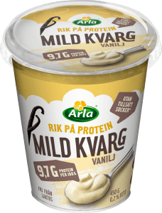 Mild Kvarg Vanilj Laktosfri Utan Tillsatt Socker 0,2%