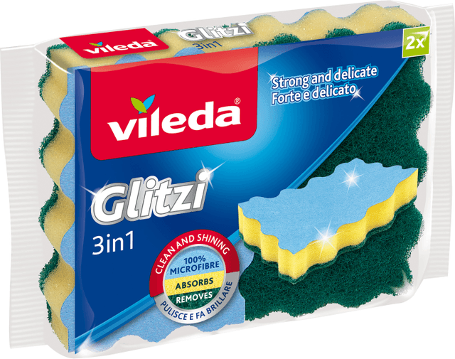 Glitzi 3-1 Skrubbsvamp