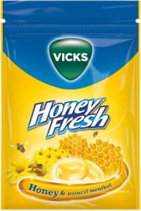 Halstabletter Honey Fresh