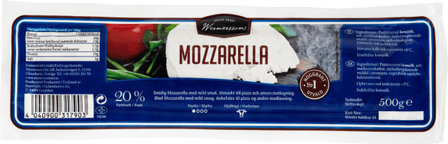 Mozzarella 20%