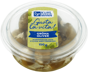 Gröna Oliver Färskost