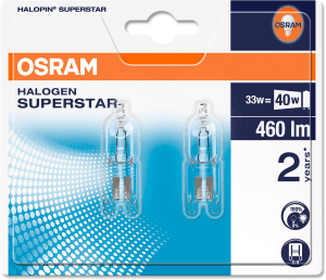 Halopin 230V 33W G9