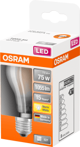 LED CL A Normal E27 75W Matt