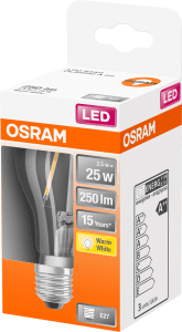 LED CL A 25W Normal E27 Fil