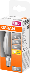 LED CL B Kron E14 40W Matt