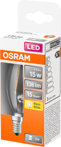 LED CL B Kron E14 15W
