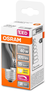 Klotlampa LED 40W E27