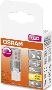 LED PIN G9 30W Dimbar