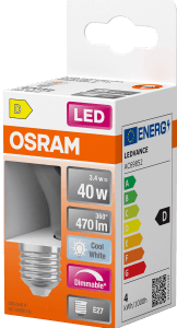 LED Cl P 40 Kallvit