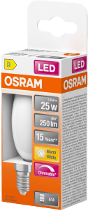 LED Cl B 25 Matt E14