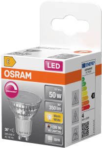 Led Spot Gu10 350lm 50w Par16 Dimmable Warm White
