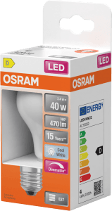 LED Cl A 40 Matt