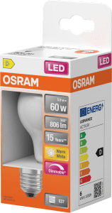 Led Normal 806Lm E27 60W