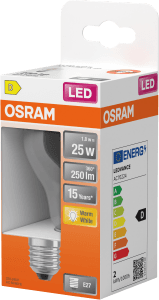 Led Normal 250Lm E27 25W