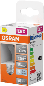 LED Clp 25 Kallvit