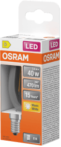 Led Cl B 40 E14 Fil