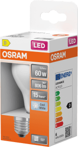 LED Cla 60 Kallvit