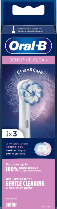 Tandbortshuvud Sensitive 3-p