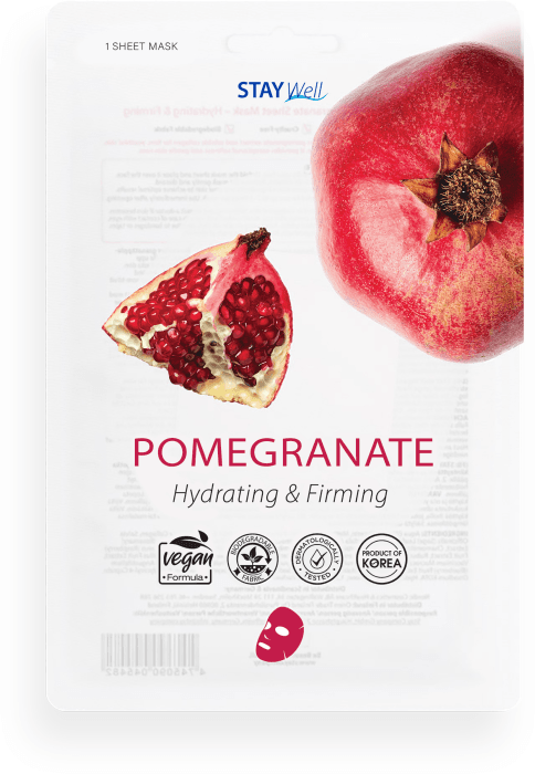 Ansiktsmask Vegan She Mask Pomegranate