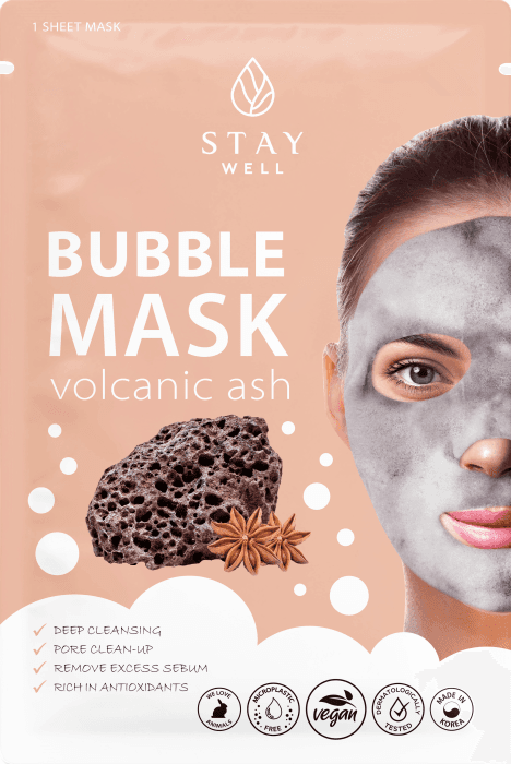 Ansiktsmask Bubble Mask volcanic ash