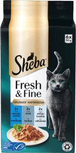 Kattmat Fisk i Sås 6x50g